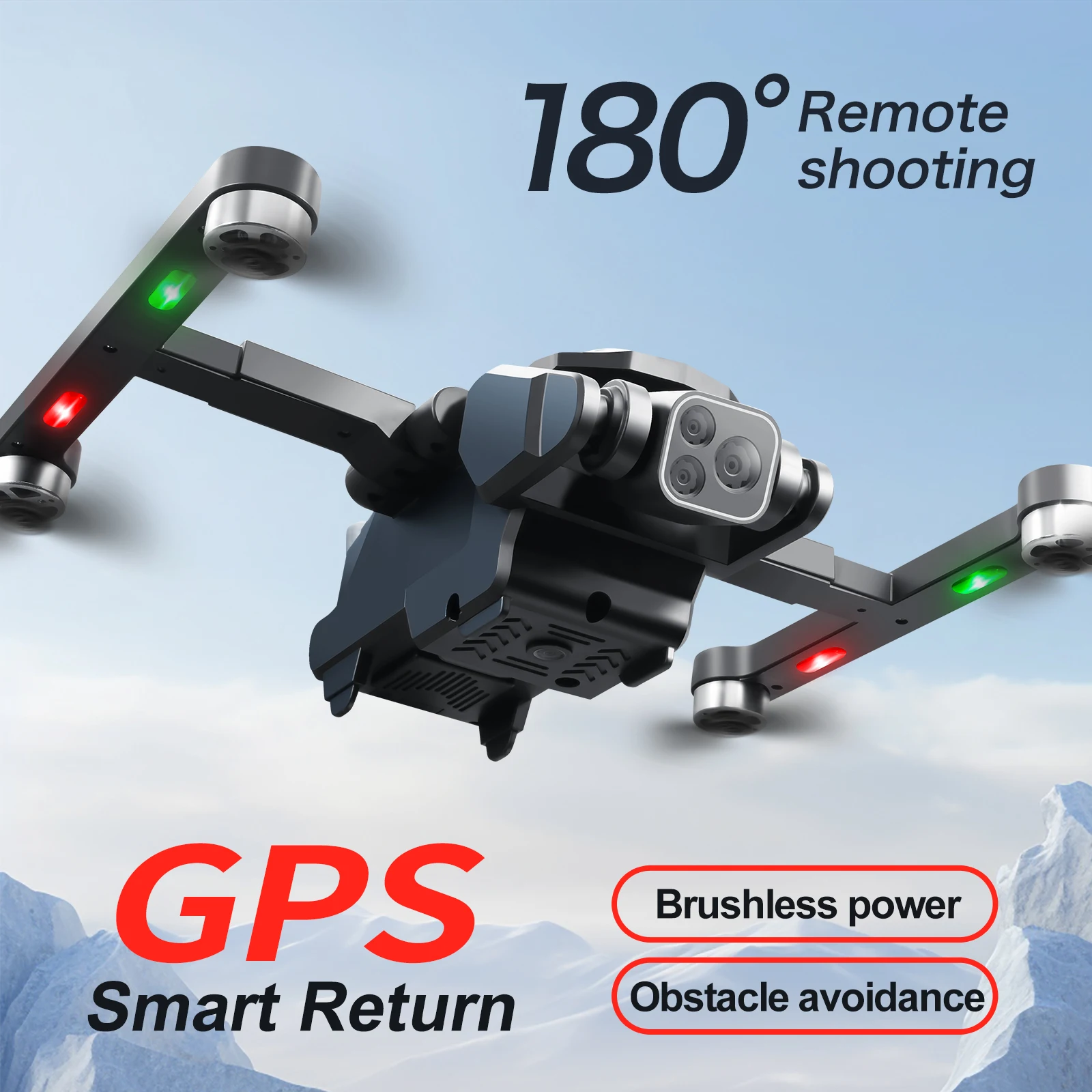 Drone Camera 4K - S188 8K GPS Drone with Dual
