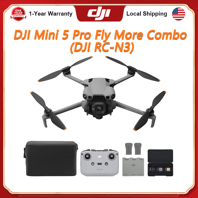 DJI Mini 5 Pro Fly More Combo  - مراجعة Drone Camera Vlog وسعره