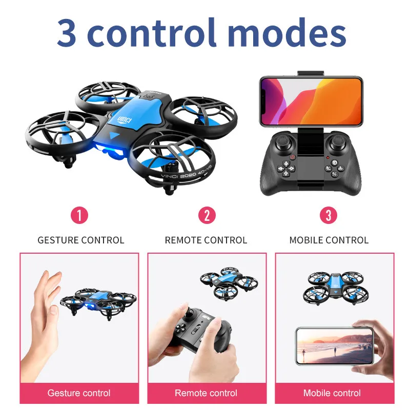 V8 New Mini Drone 4K Professio - مراجعة Drone Camera Professional وسعره