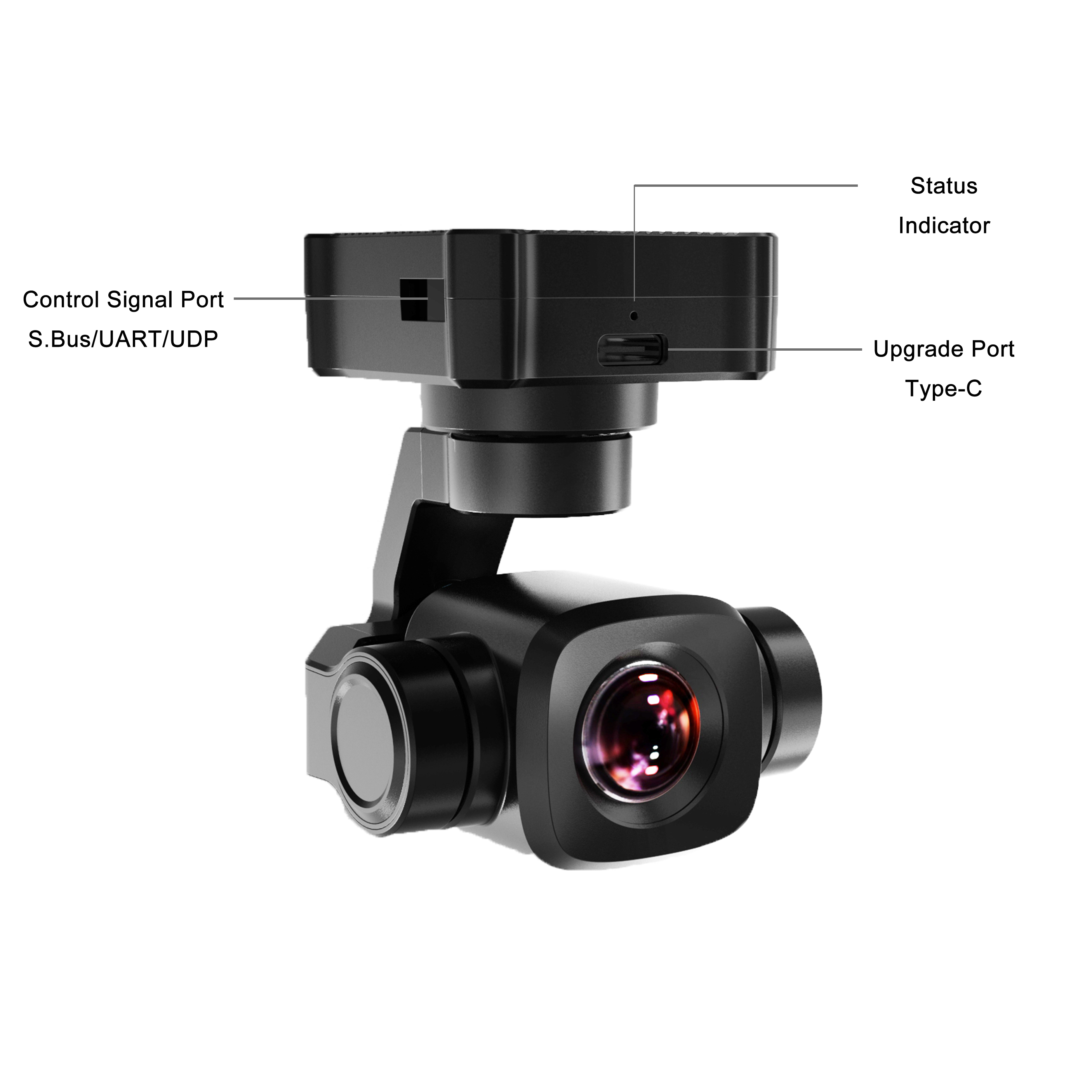 NCZOBOE A8 Mini 4K 8MP Gimbal  - مراجعة Drone Camera Vlog وسعره