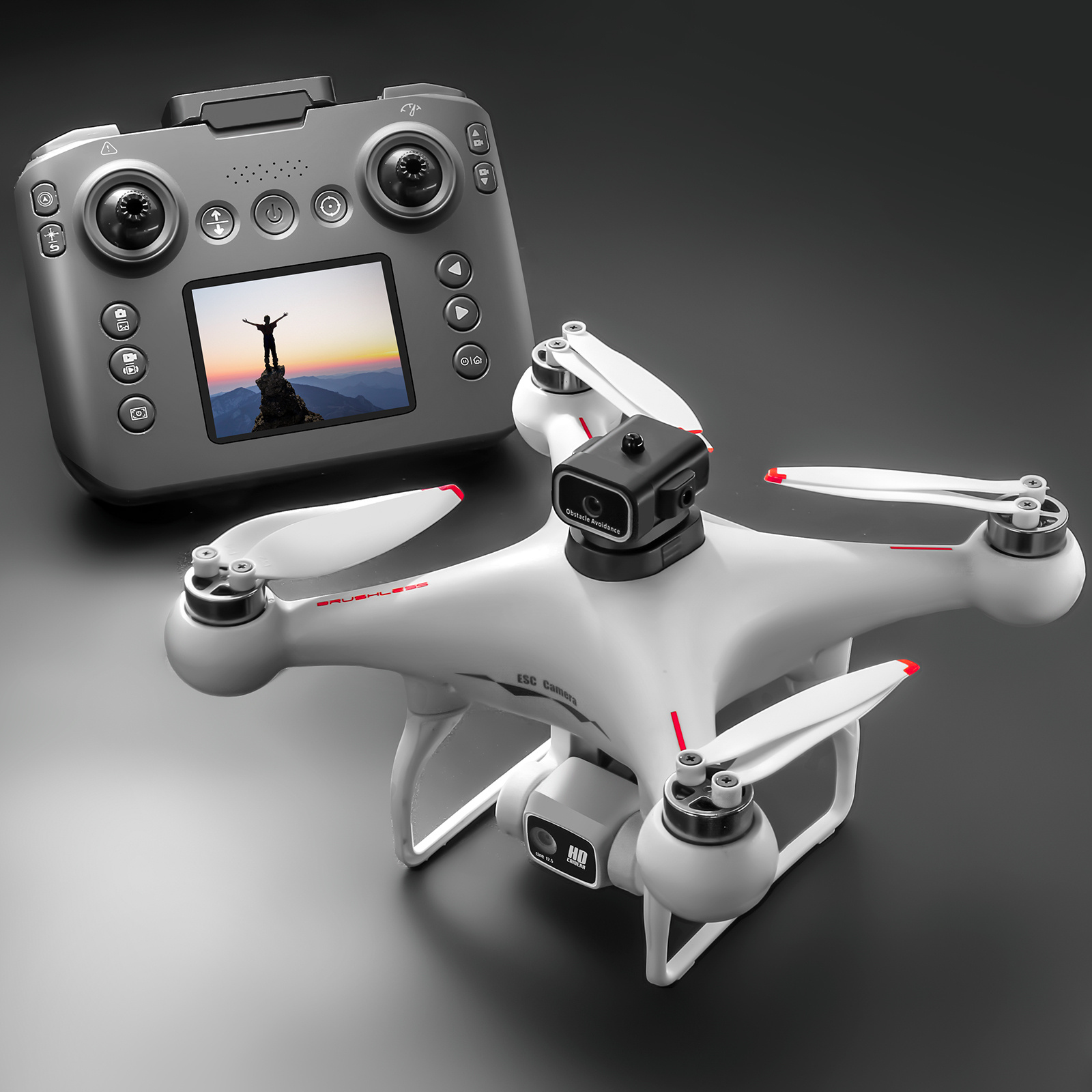 ZNLYRION S116 RC Drone Brushle - مراجعة Drone Camera Lens وسعره