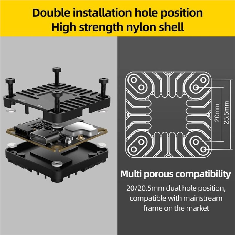 Heatsink Aluminum Parts Wide-A - مراجعة Drone Camera Case وسعره