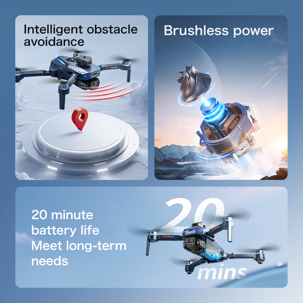 GT8 Max Foldable Drone 8K HD P - مراجعة Drone Camera Night Vision وسعره