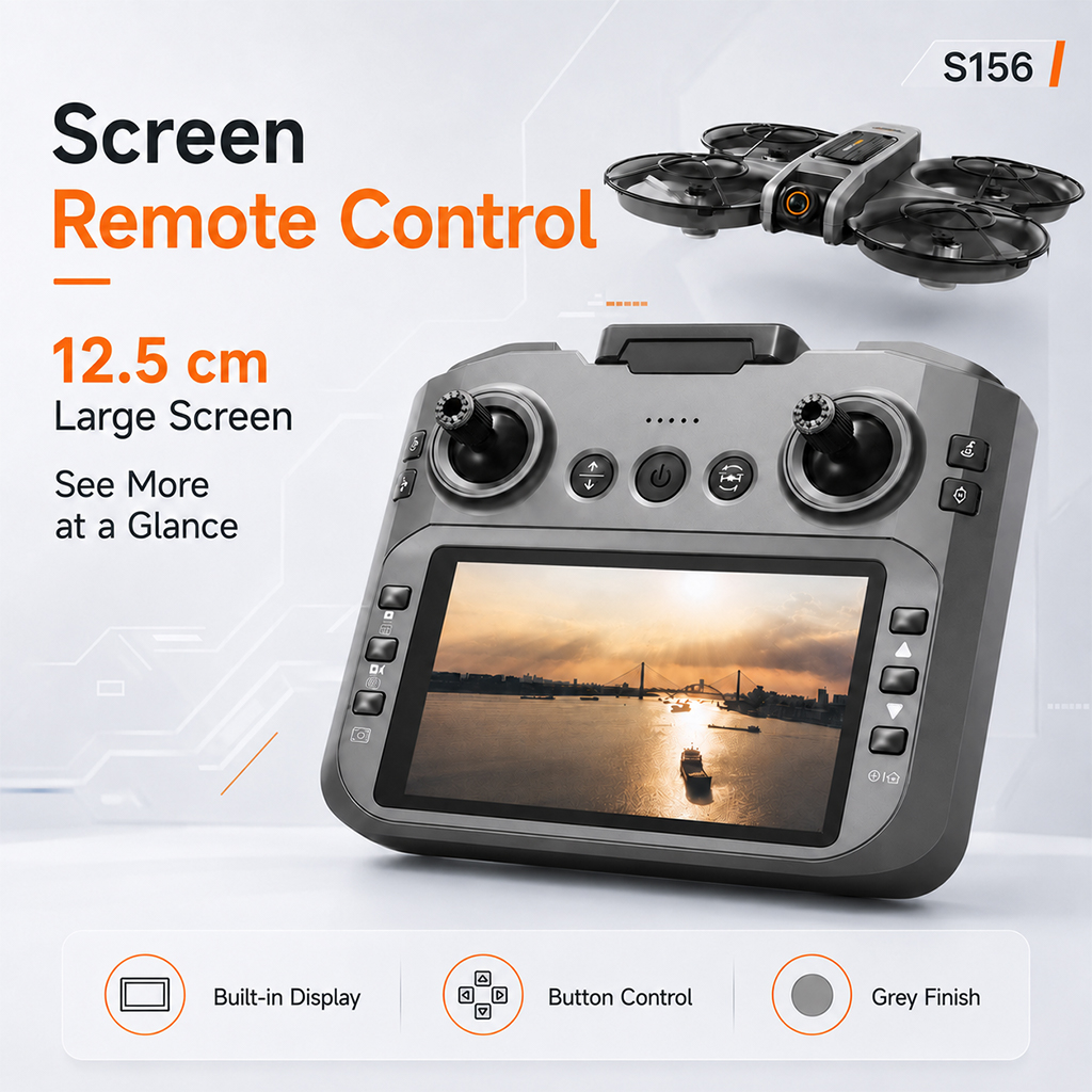 ZNLYRION S156 RC Drone 8K Dual - مراجعة Drone Camera Mount وسعره