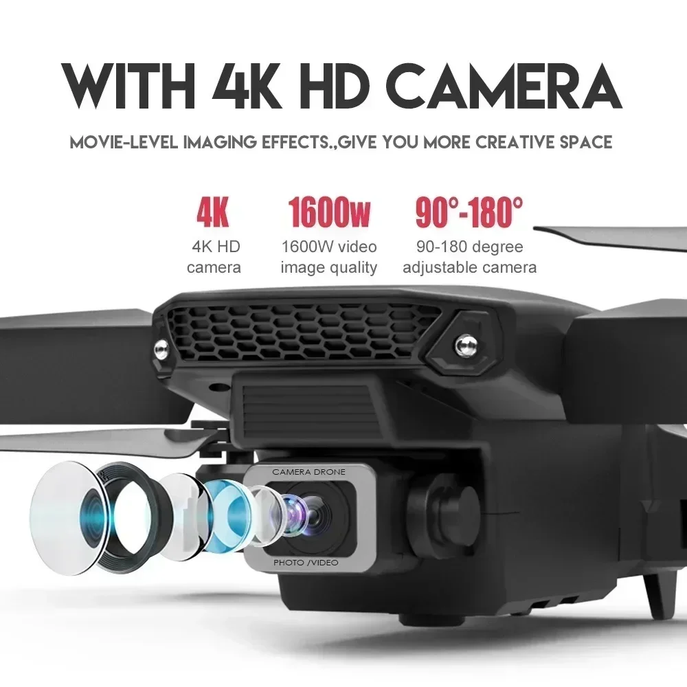 E88 Pro WIFI FPV Drone Wide An - مراجعة Drone Camera Wide Angle وسعره