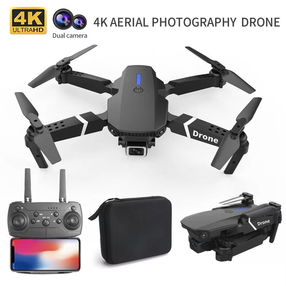 Professional Drone E88 4k wide - مراجعة Drone Camera Wide Angle وسعره