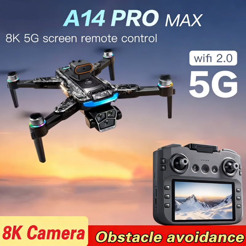 2026 A14 Pro Max Gps Drone Bru - مراجعة Drone Camera Thermal وسعره