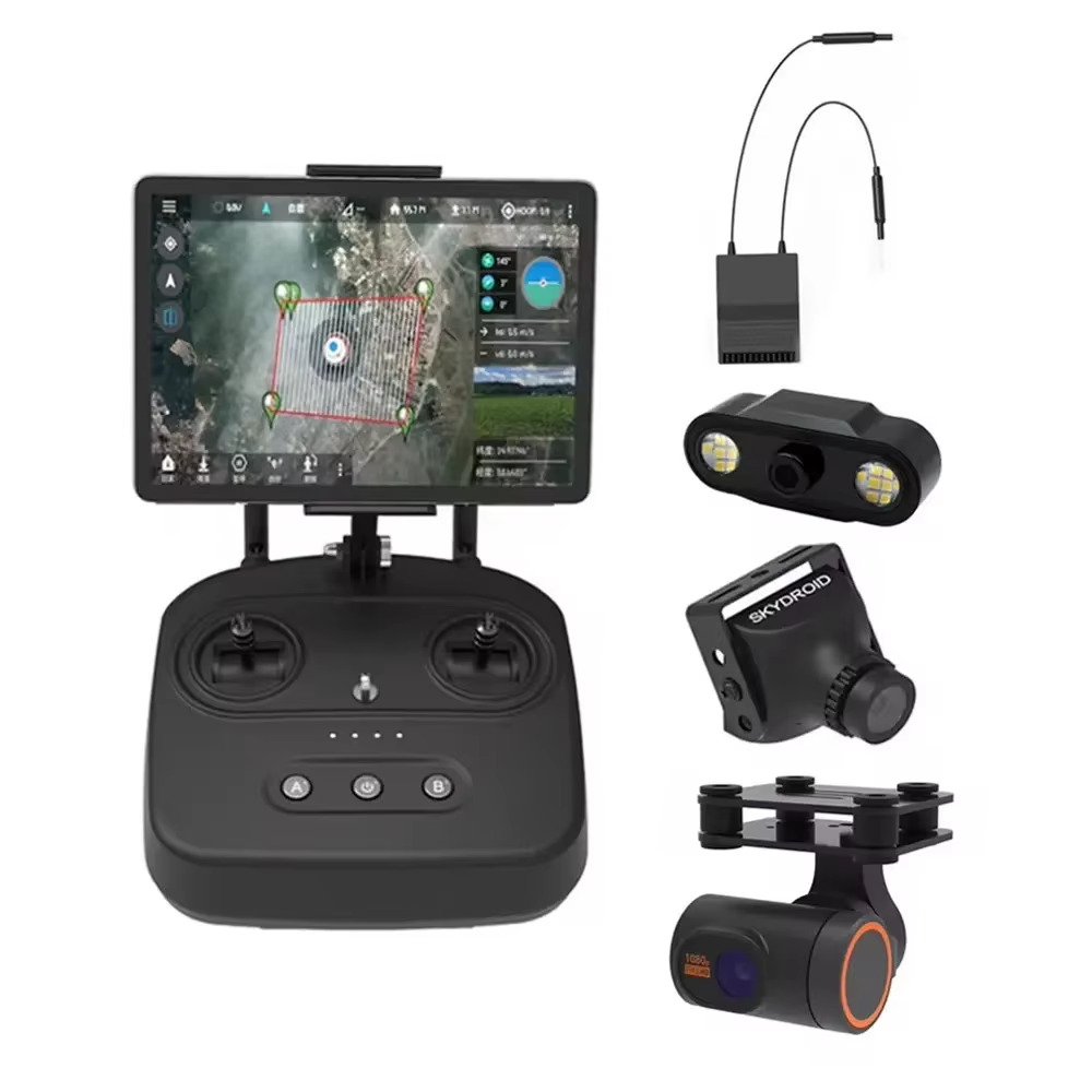 Skydroid T10 Remote Control Mi - مراجعة Drone Camera Thermal وسعره