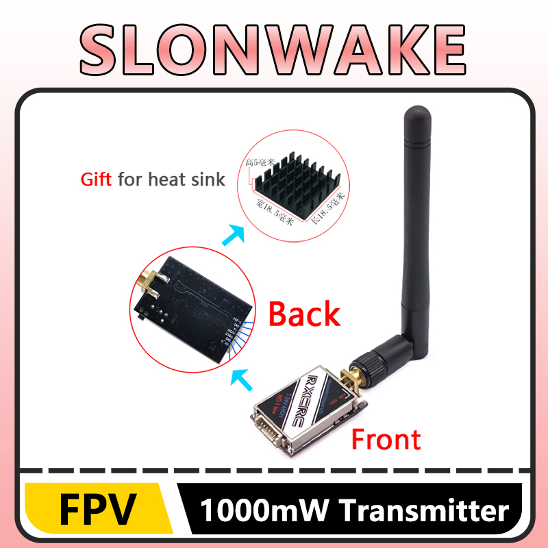 SLONWAKE  5.8G 48CH 1W VTX 100 - مراجعة Drone Camera Lens وسعره