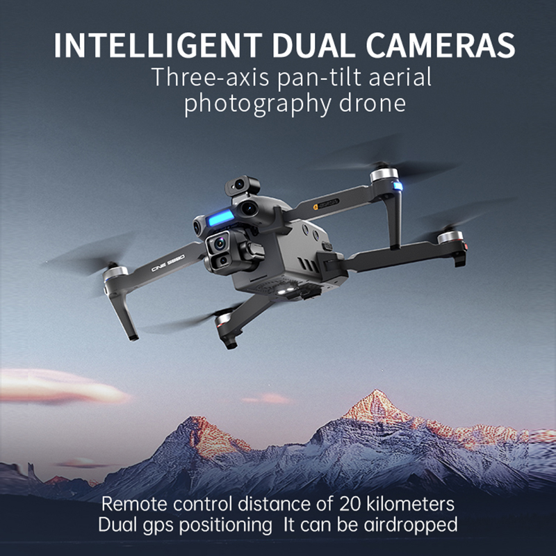 2026 New 8K Dual Camera Drone  - مراجعة Drone Camera Lens وسعره