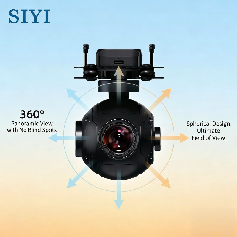 SIYI ZR10 Drone Gimbal Camera  - مراجعة Drone Camera Thermal وسعره