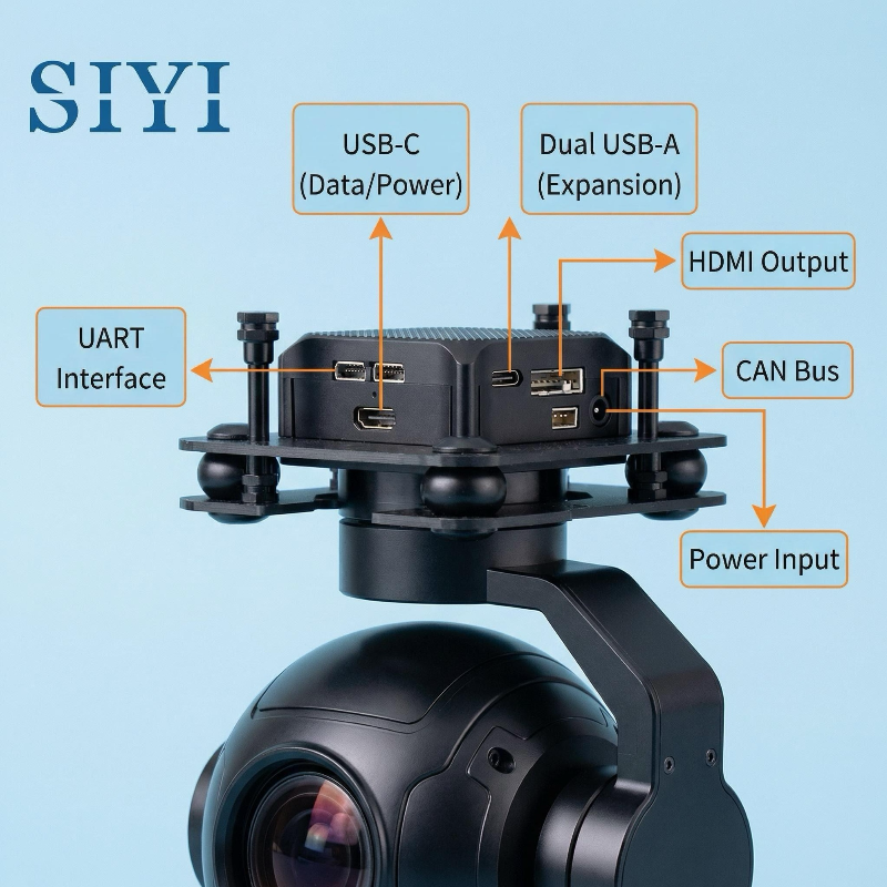 SIYI ZR10 Drone Gimbal Camera  - مراجعة Drone Camera Thermal وسعره