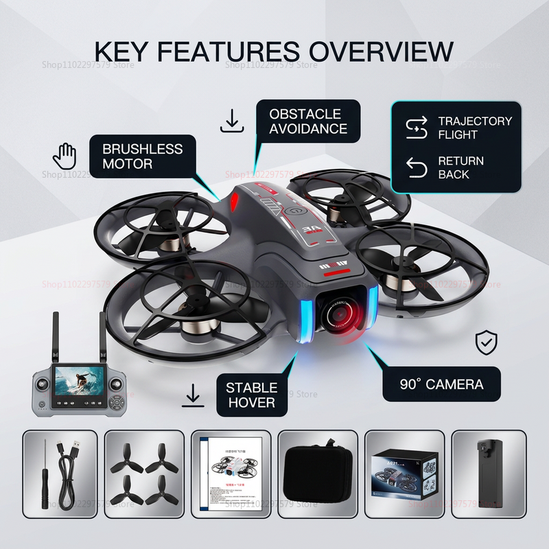 2026 New AE21 Drone 8K HD Prof - مراجعة Drone Camera Professional وسعره
