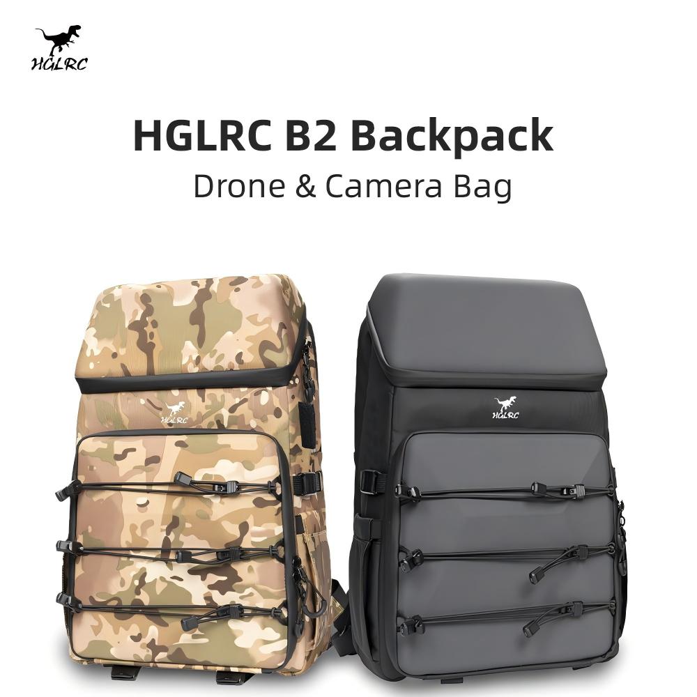 HGLRC B2 Drone&Camera Backpack - مراجعة Drone Camera Case وسعره
