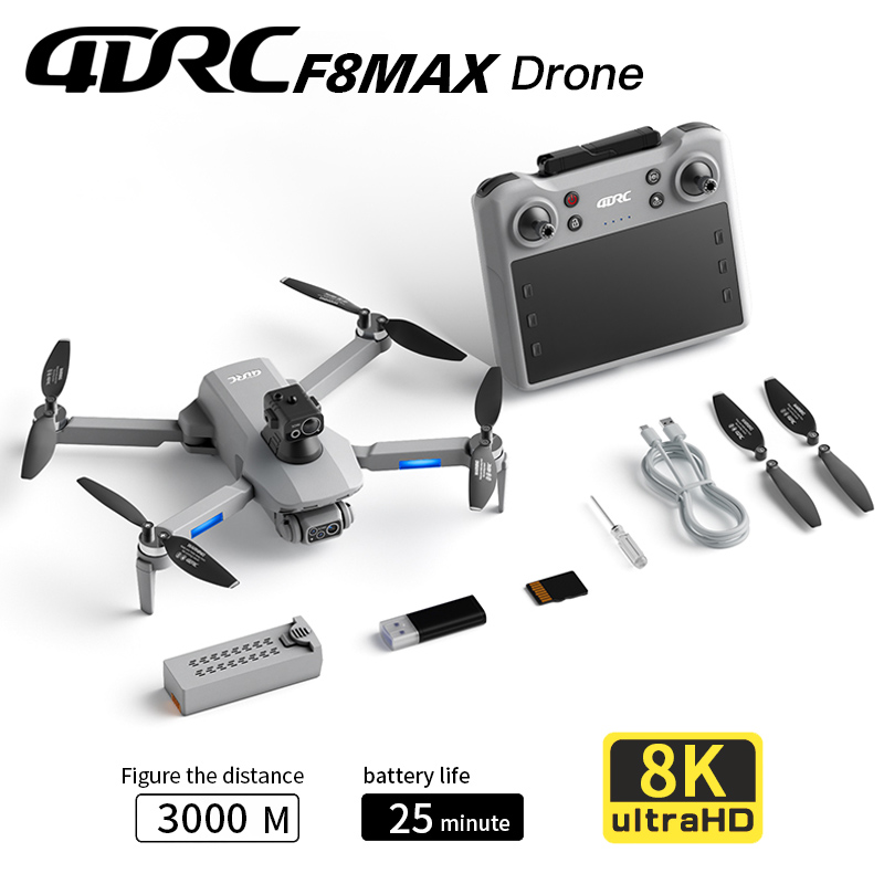 F8 MAX GPS Drone Professional  - مراجعة Drone Camera Professional وسعره