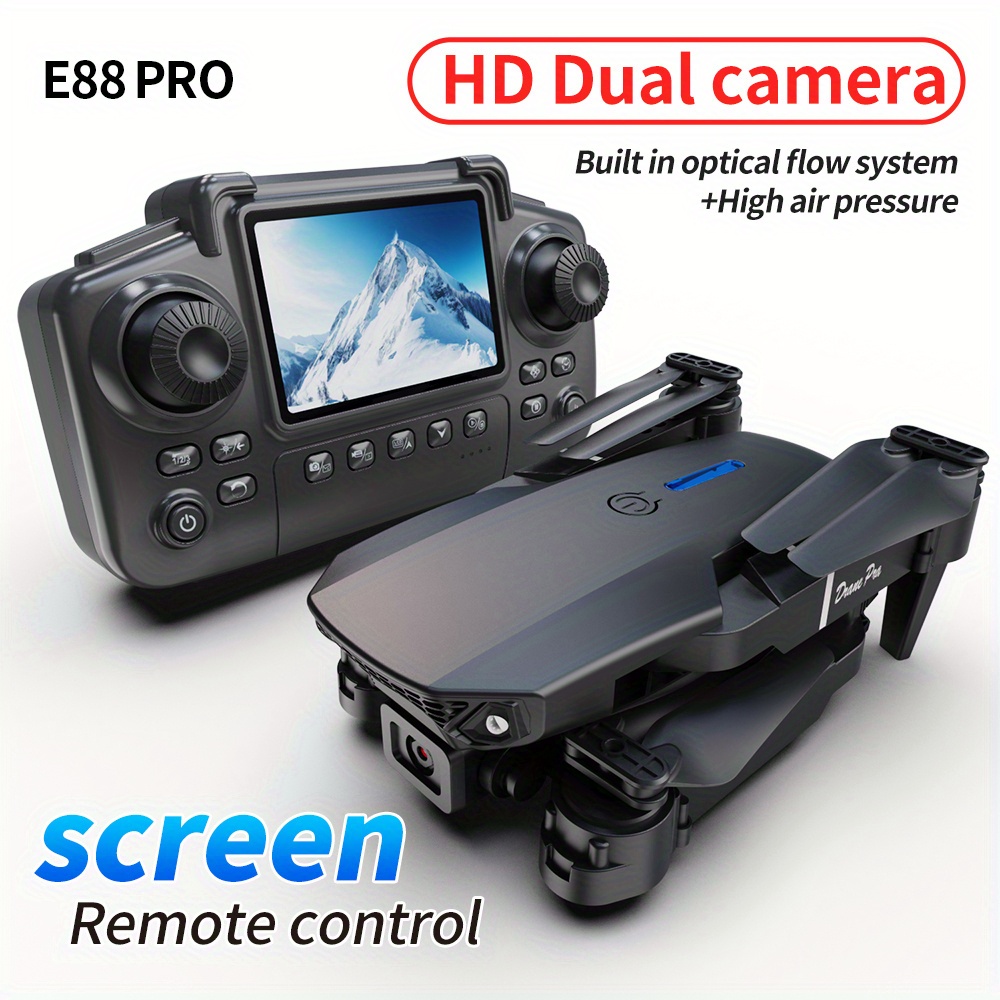 E88 Pro RC Drone WiFi FPV Heig - مراجعة Drone Camera Wide Angle وسعره