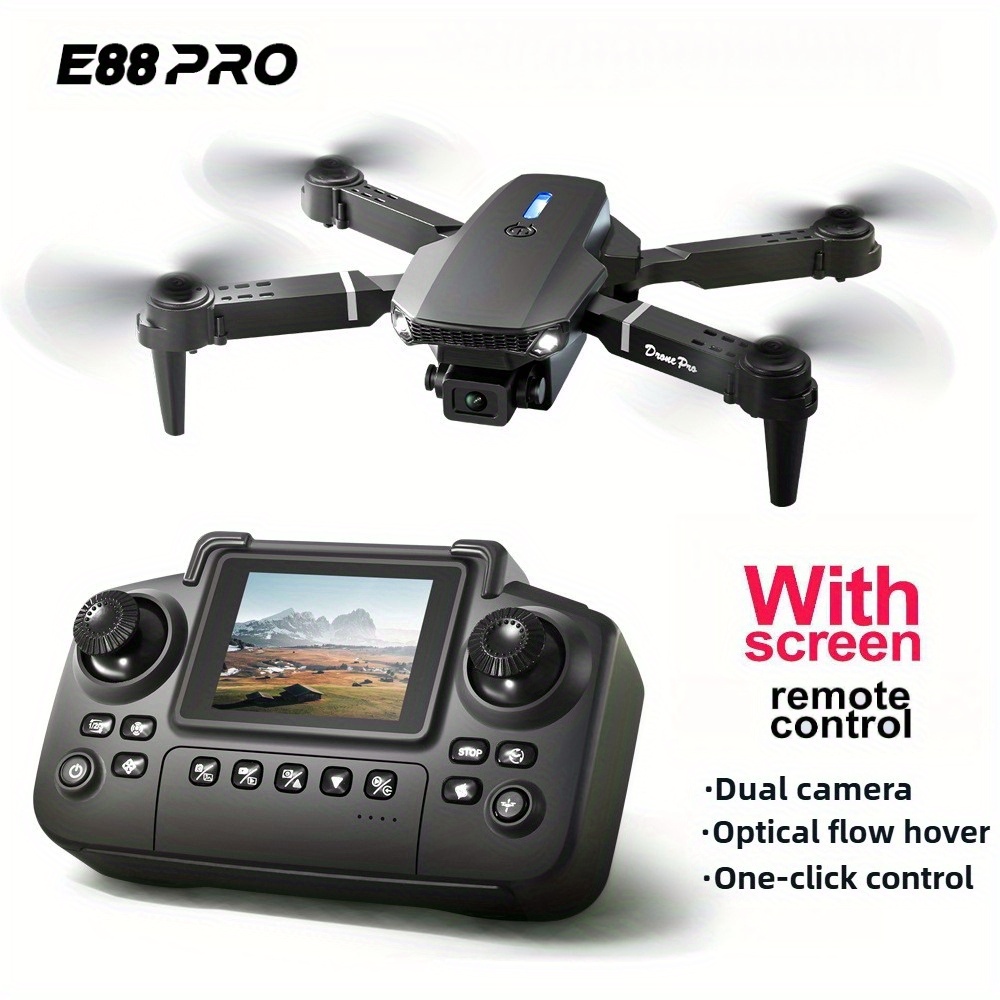 E88 Pro RC Drone WiFi FPV Heig - مراجعة Drone Camera Wide Angle وسعره