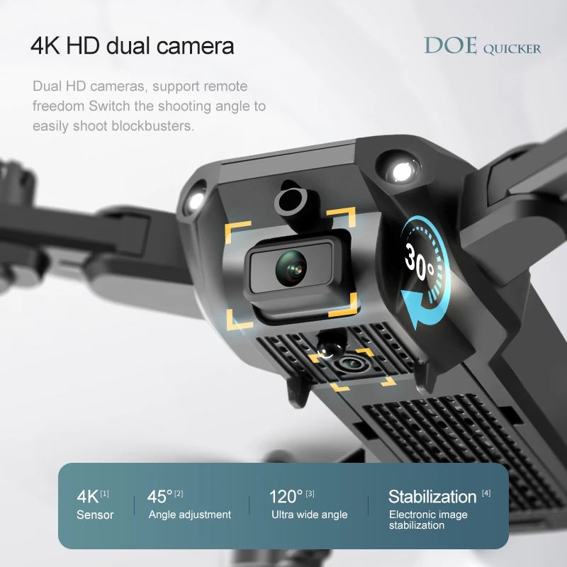 New 4DRC V23 Mini Drone 4K Pro - مراجعة Drone Camera Wide Angle وسعره