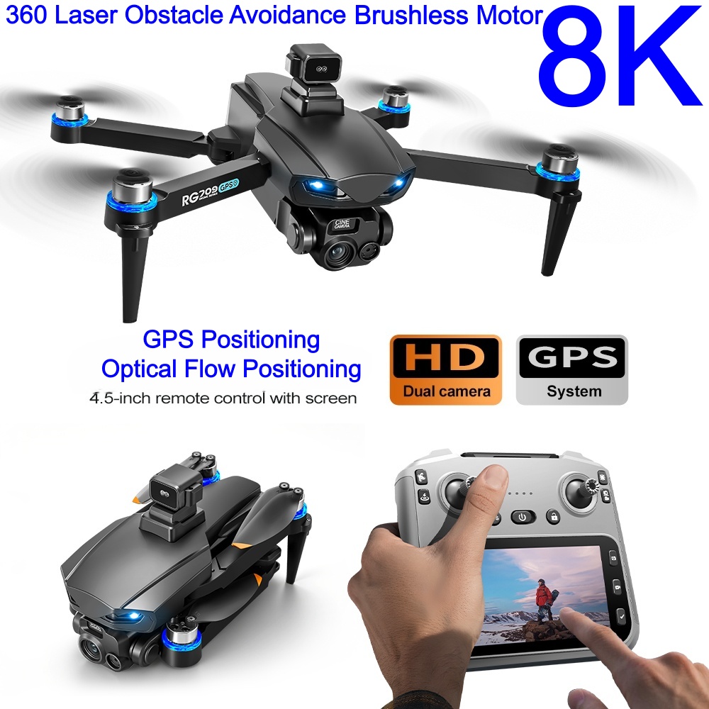 NEW 8K Drone With HD Camera La - مراجعة Drone Camera 4K وسعره