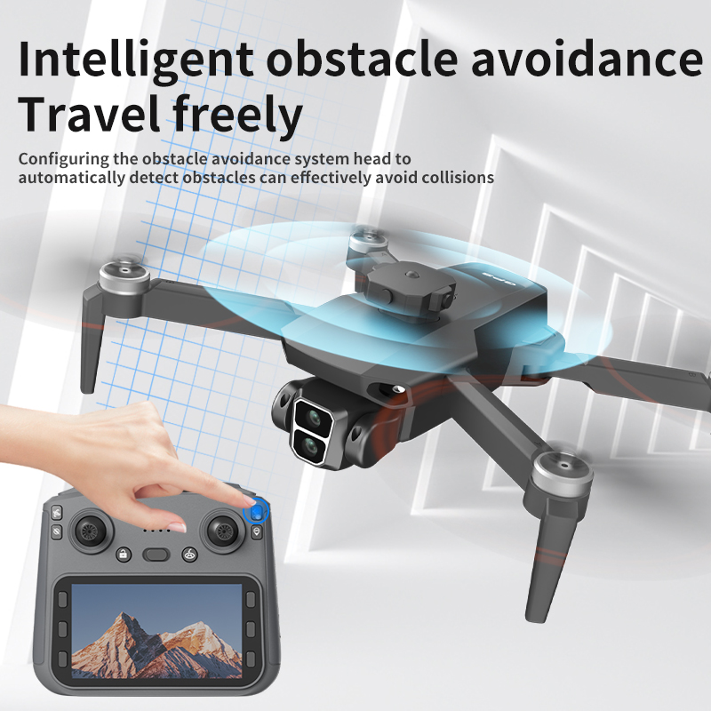 Professional GPS Large LCD Scr - مراجعة Drone Camera Professional وسعره
