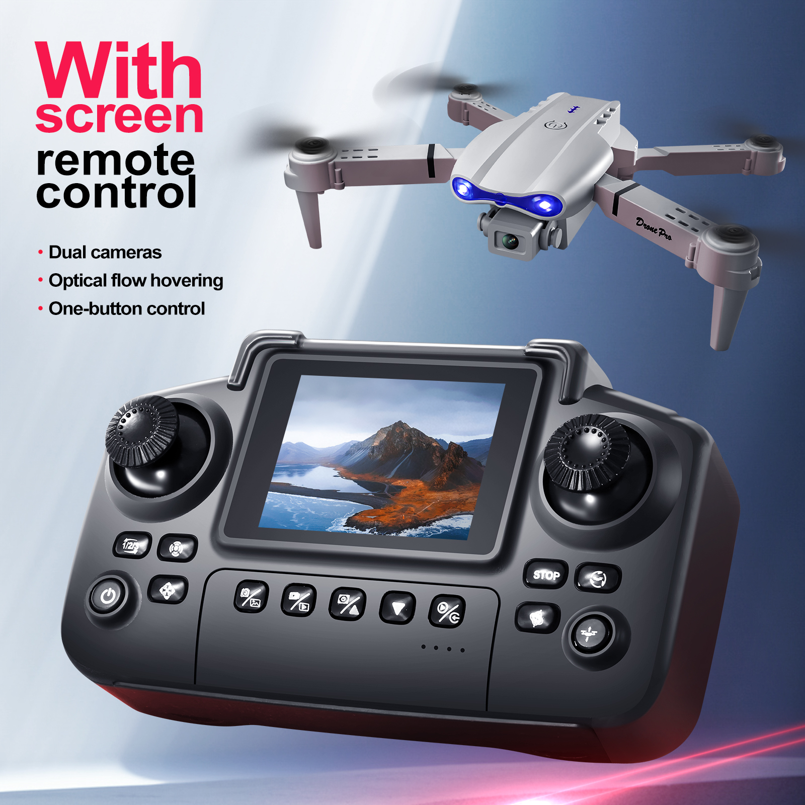 2025 New E88 E99 Upgraded Dron - مراجعة Drone Camera Hd وسعره