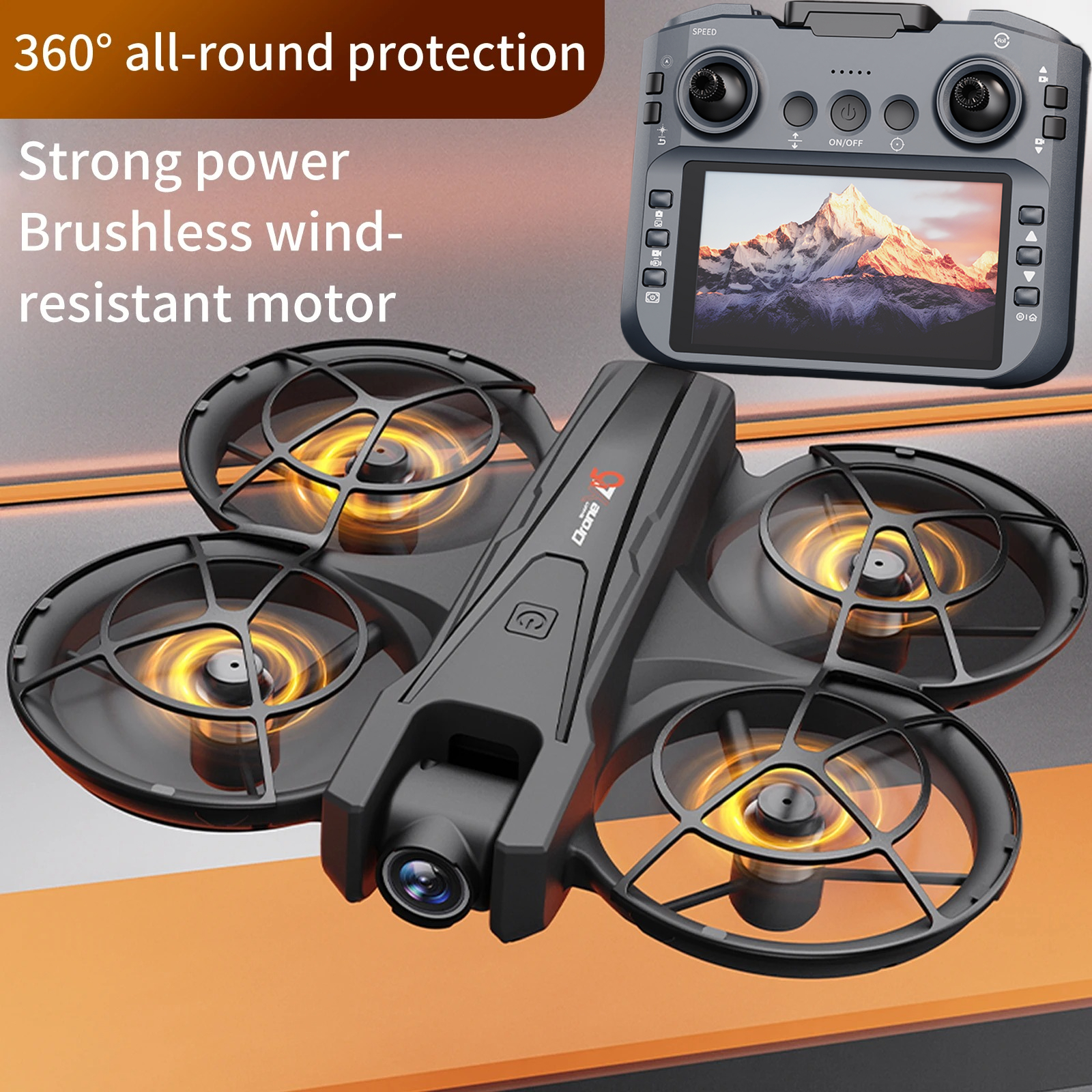 רחפן YL05 switch 360 ° roll dr - مراجعة Drone Camera Case وسعره