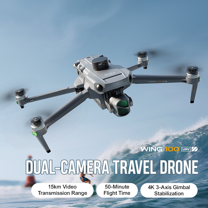 2026 Wing 100 GPS Drone 3-axis - مراجعة Drone Camera Thermal وسعره