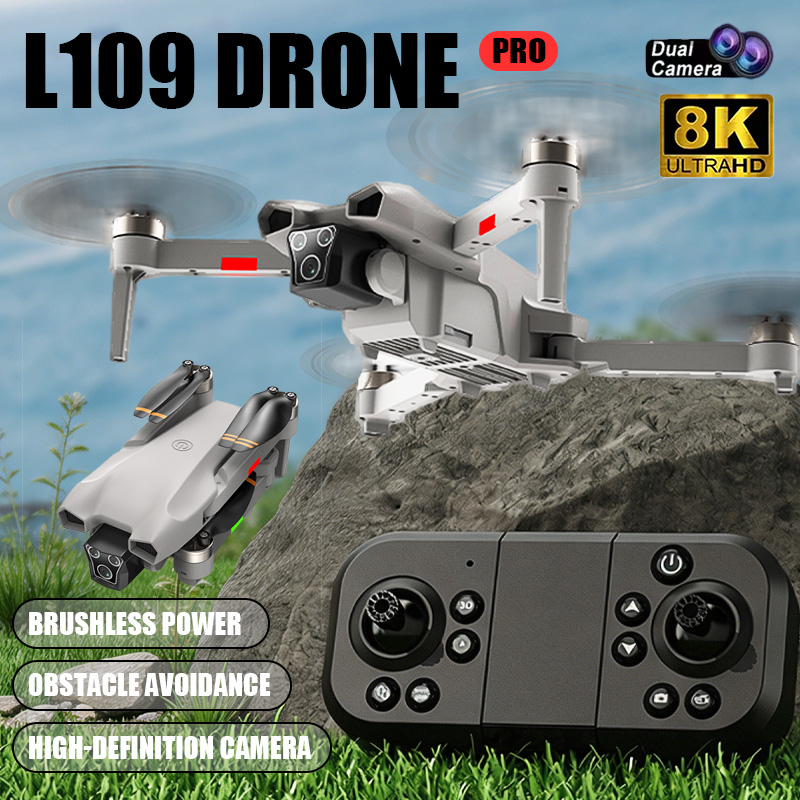 NEW Hot L017 Pro Drone Brushle - مراجعة Drone Camera Professional وسعره