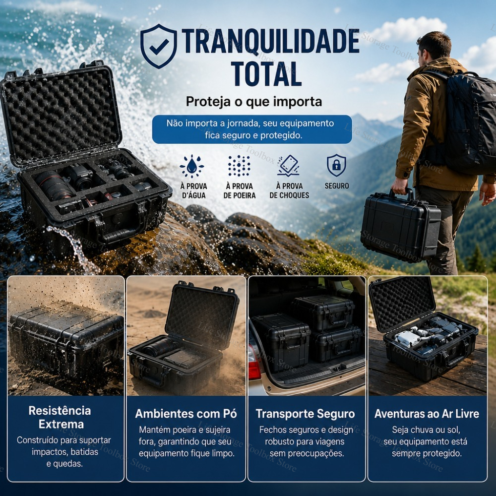 Hard Case 250mm Portable Water - مراجعة Drone Camera Case وسعره