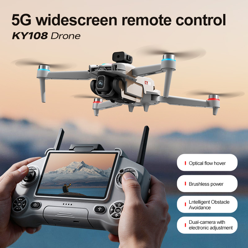 2026 New KY108 Drone With 4K C - مراجعة Drone Camera Night Vision وسعره